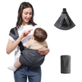 Baby Carrier – Cotton Baby Sling(Gray)