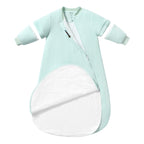 Detachable Sleeves Sleep Sack 1.0 TOG -Bamboo Fabric (Sage)