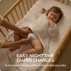 Detachable Sleeves Sleep Sack 1.0 TOG -Bamboo Fabric（Oat)
