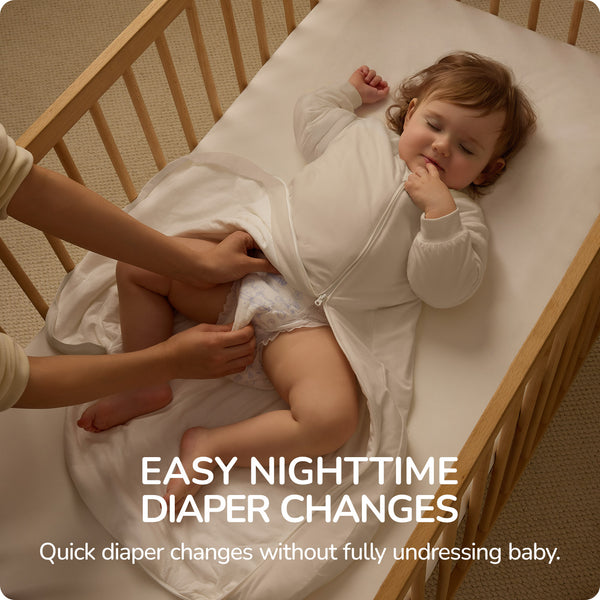 Bamboo Sleep Sack in Oat 1.0