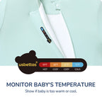 Detachable Sleeves Sleep Sack 1.0 TOG -Bamboo Fabric (Sage)