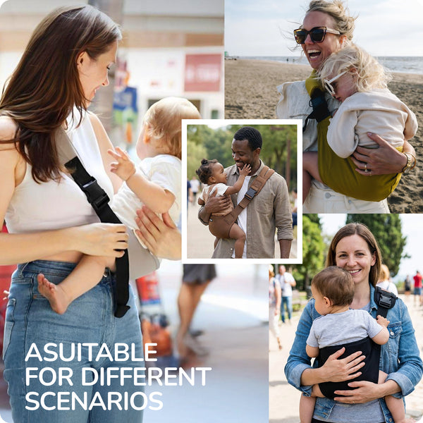 Baby Sling Carrier in Black