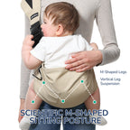 Baby Carrier – Cotton Baby Sling(Beige)