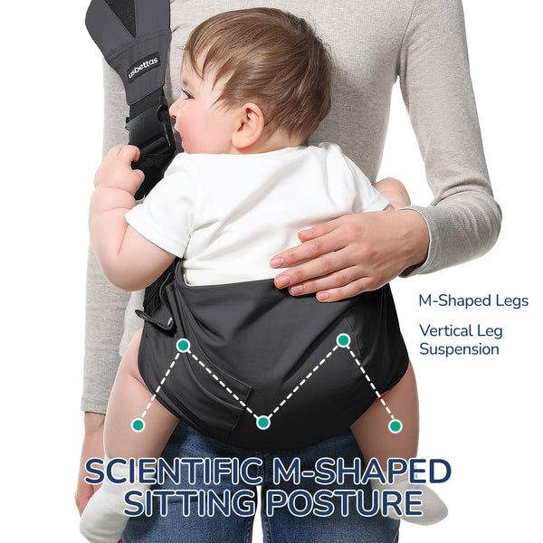 Baby Sling Carrier in Gray