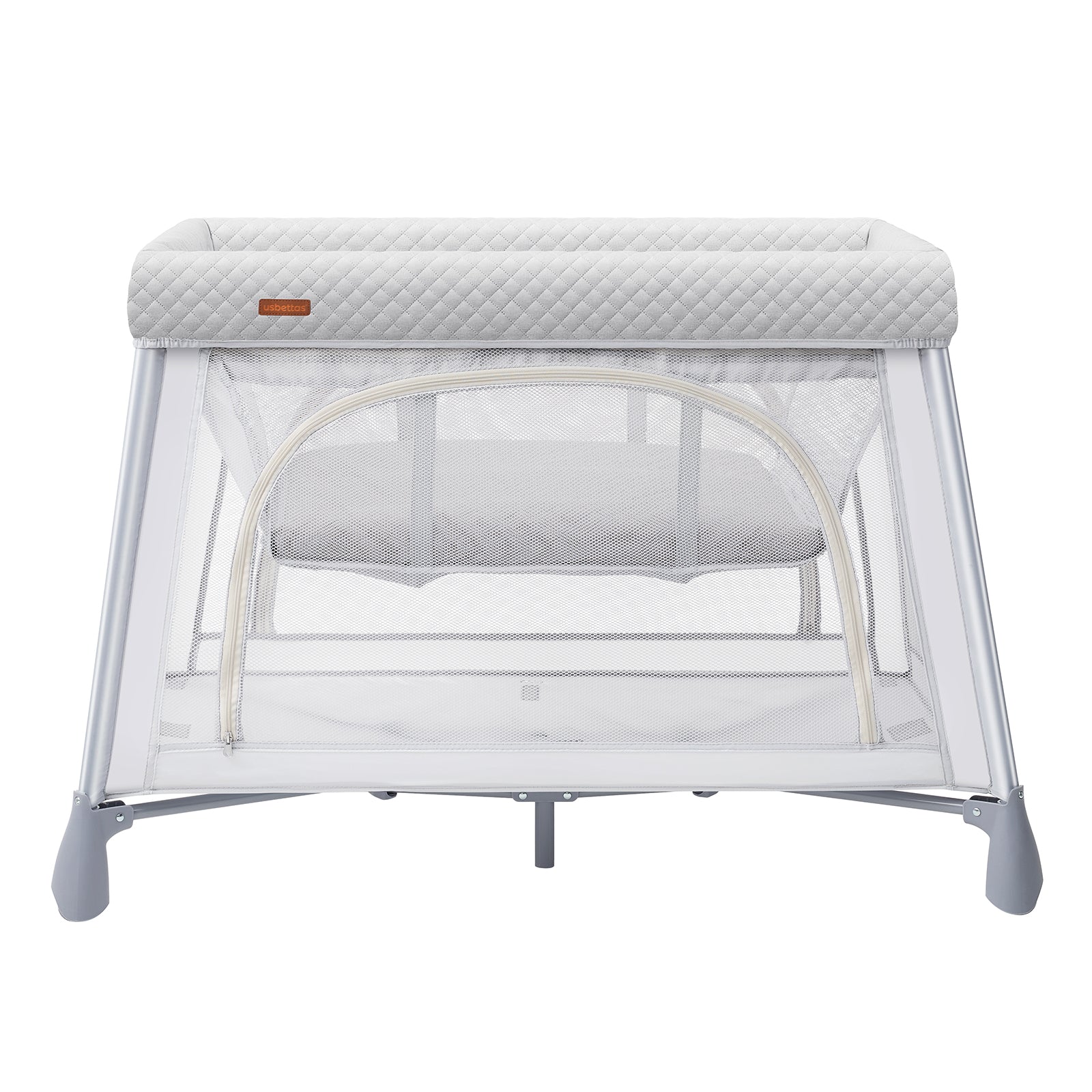 Travel Crib in Gray
