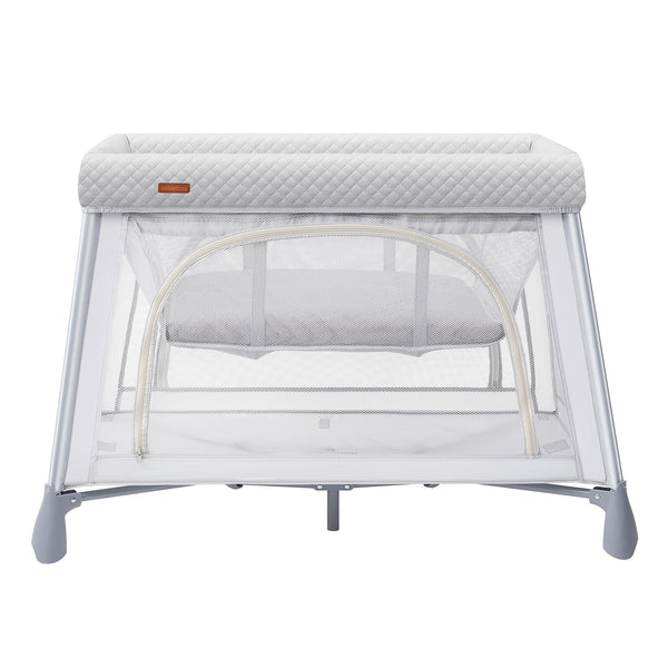 Travel Crib in Gray