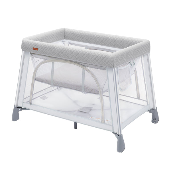 Travel Crib in Gray