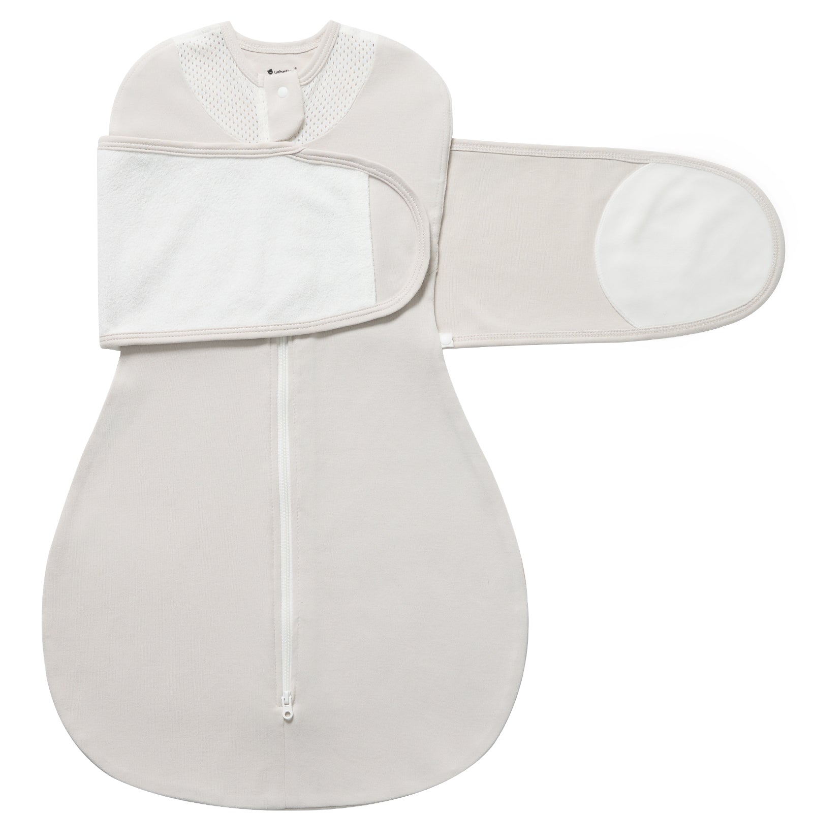 3-Way Adjustable Transitional Swaddle （Blue)