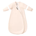 Detachable Sleeves Sleep Sack 1.0 TOG – 100% Cotton （Light Apricot）