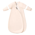 Detachable Sleeves Sleep Sack 1.0 TOG – 100% Cotton （Light Apricot）