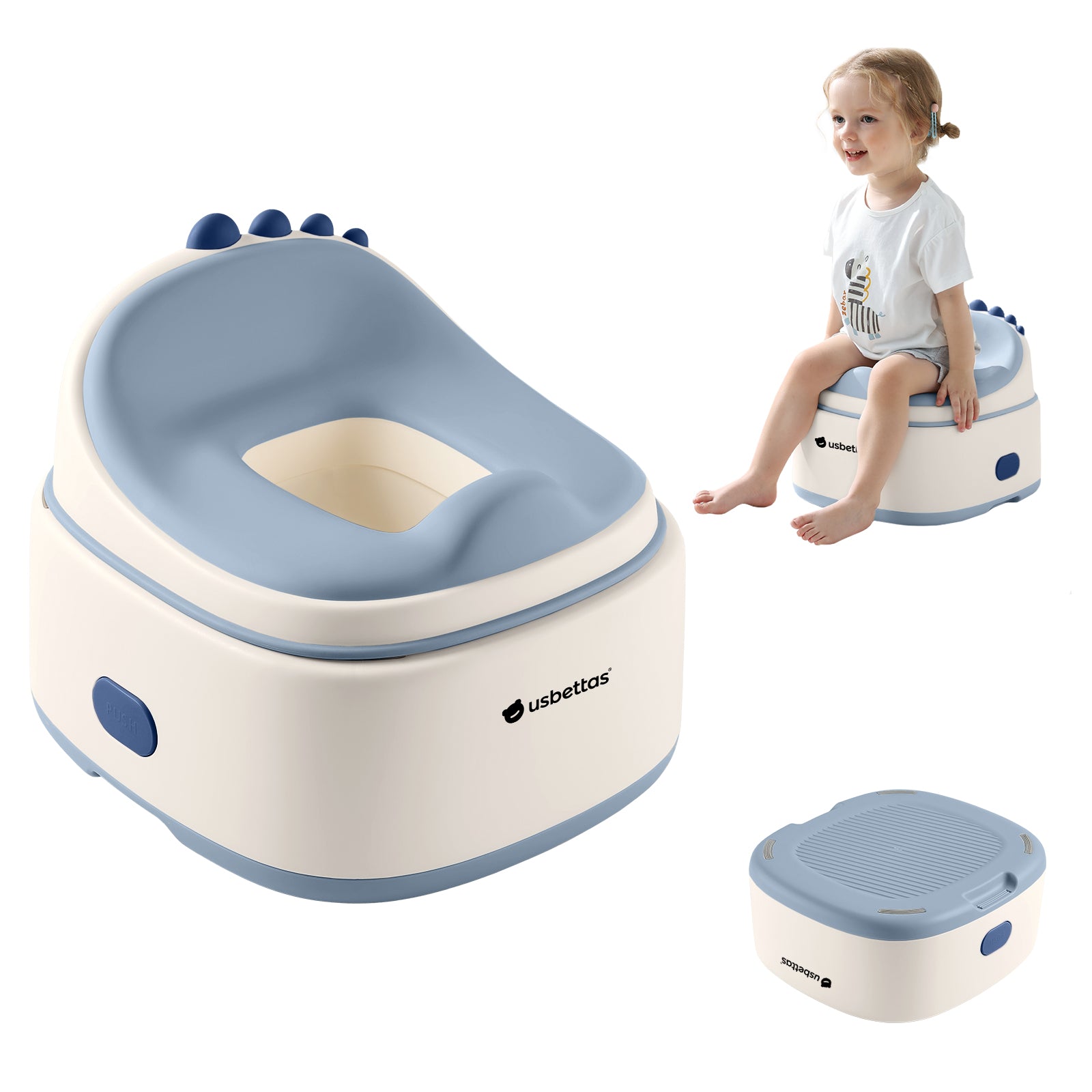 3-in-1 Potty Training Toilet (Blue)