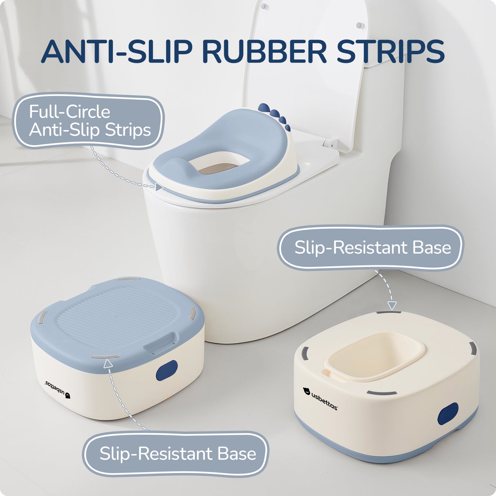 3-in-1 Potty Training Toilet (Blue)