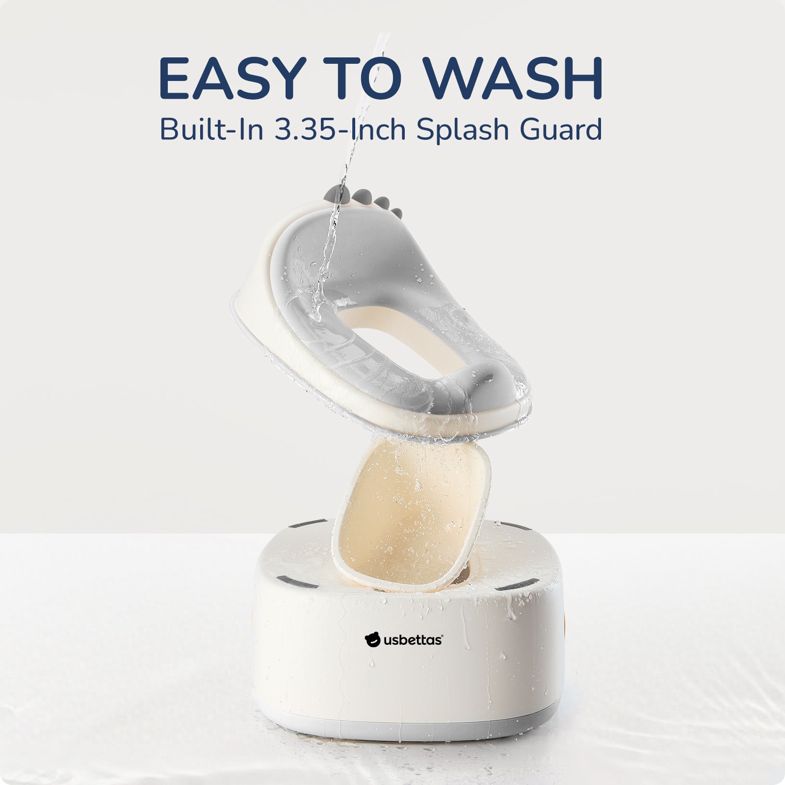 3-in-1 Potty Training Toilet  (Gray)