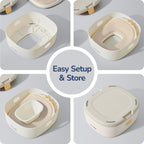 3-in-1 Potty Training Toilet (Beige)
