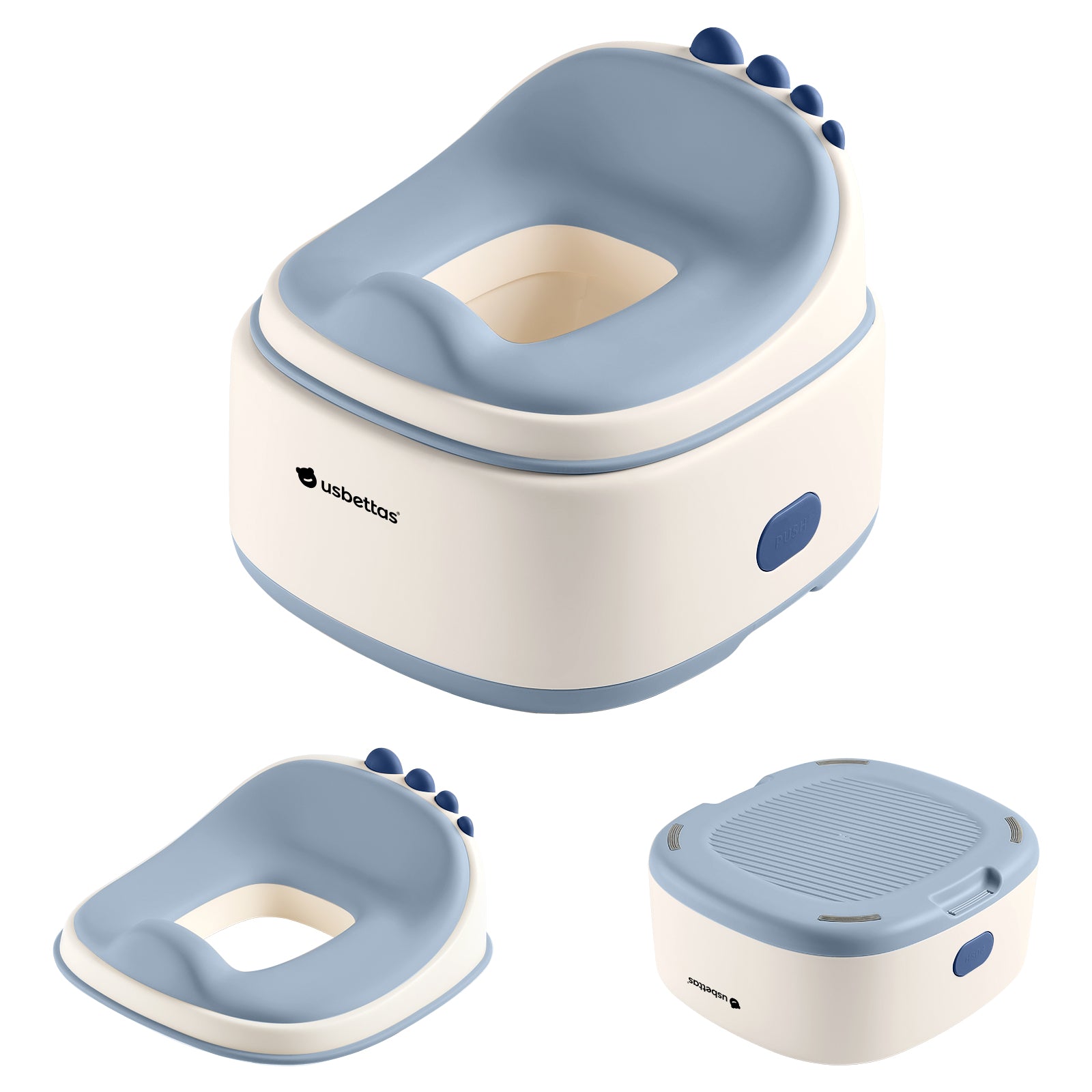 3-in-1 Potty Training Toilet (Blue)
