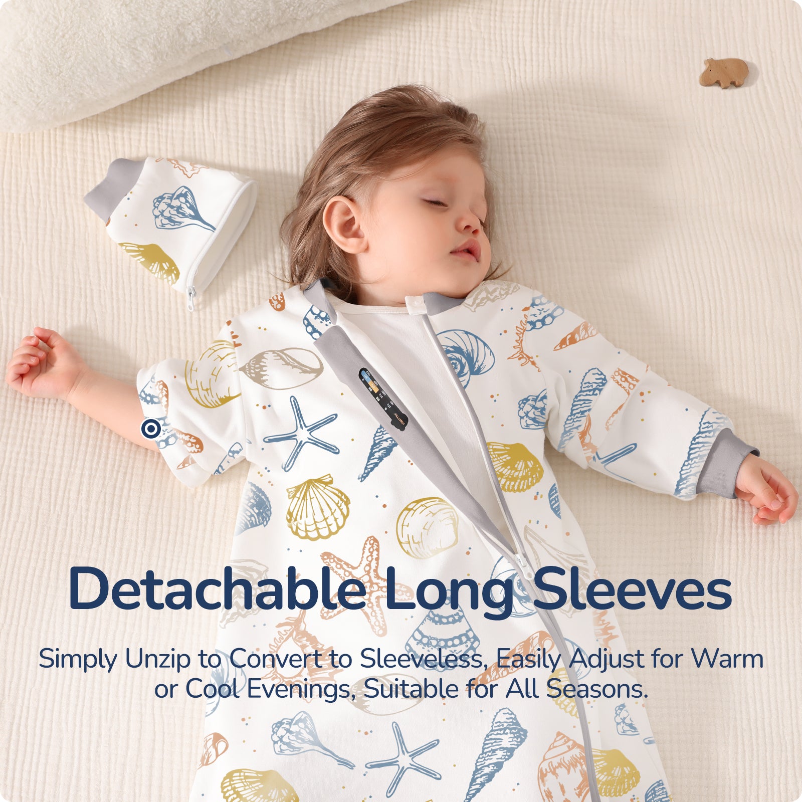 Sleep Sack in Ocean 1.0 Secondary image