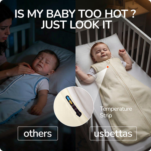 3 Pack Sleeveless Sleep Sack 0.5 TOG – 100% Cotton  （Hot Air Balloon）