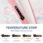 Detachable Sleeves Sleep Sack 1.0 TOG – 100% Cotton (Garden)