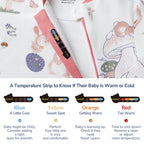 Detachable Sleeves Sleep Sack 1.0 TOG – 100% Cotton  (Bunny)
