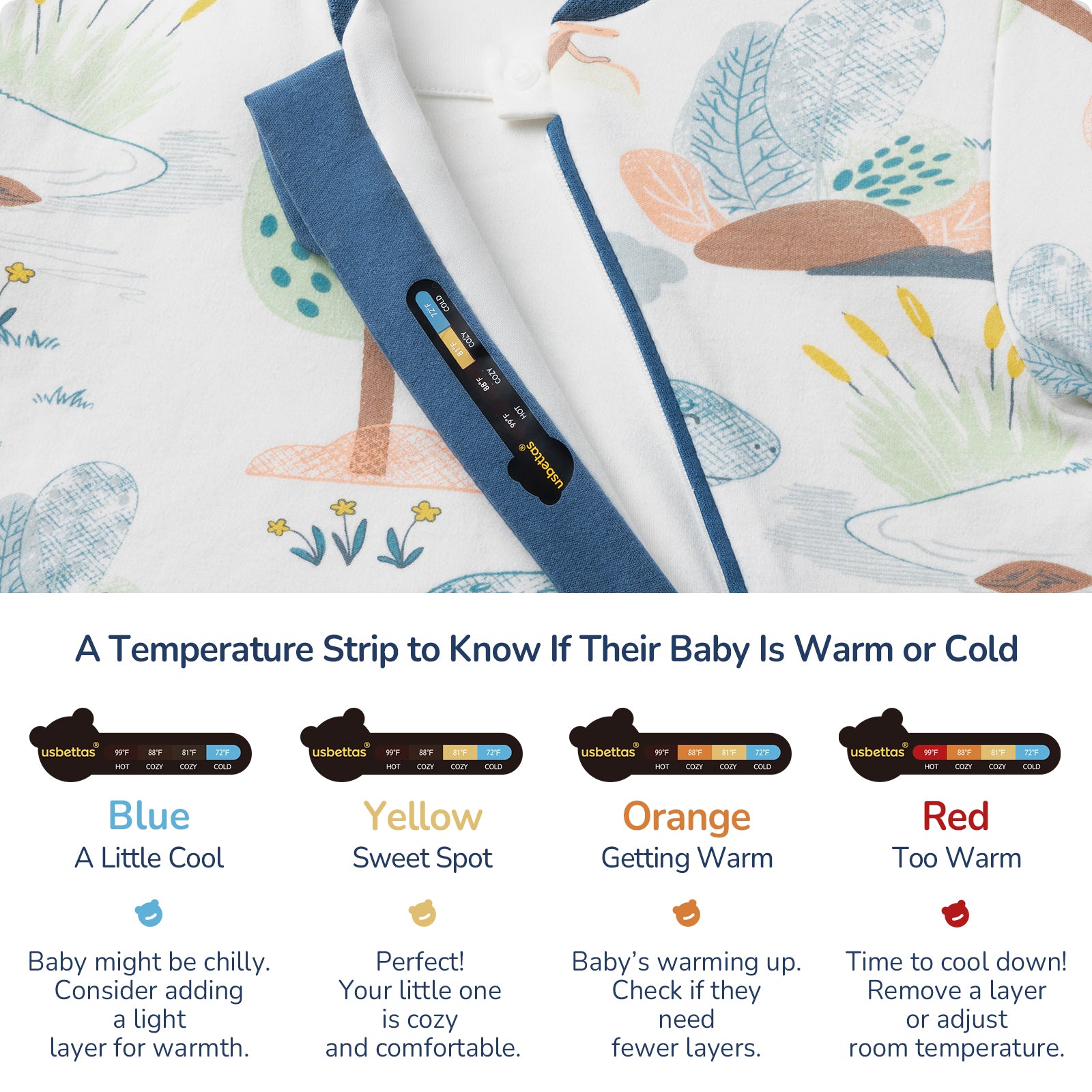 Detachable Sleeves Sleep Sack 1.0 TOG – 100% Cotton (Dino)