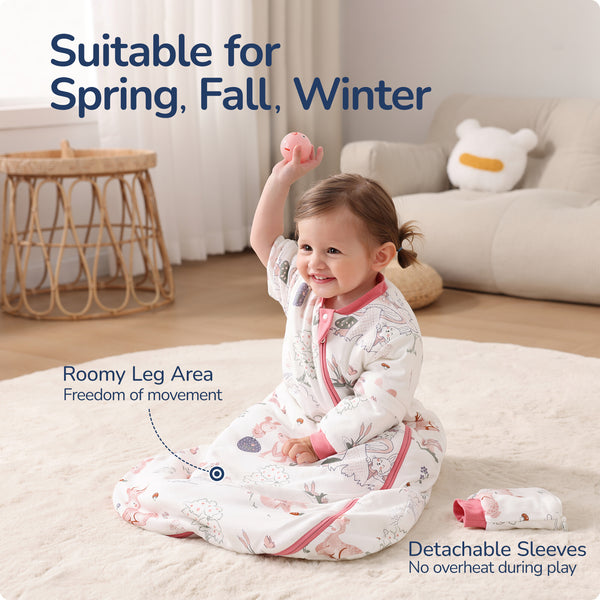 Sleep Sack in Bunny 2.5