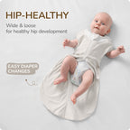 3-Way Adjustable Transitional Swaddle (Gray)