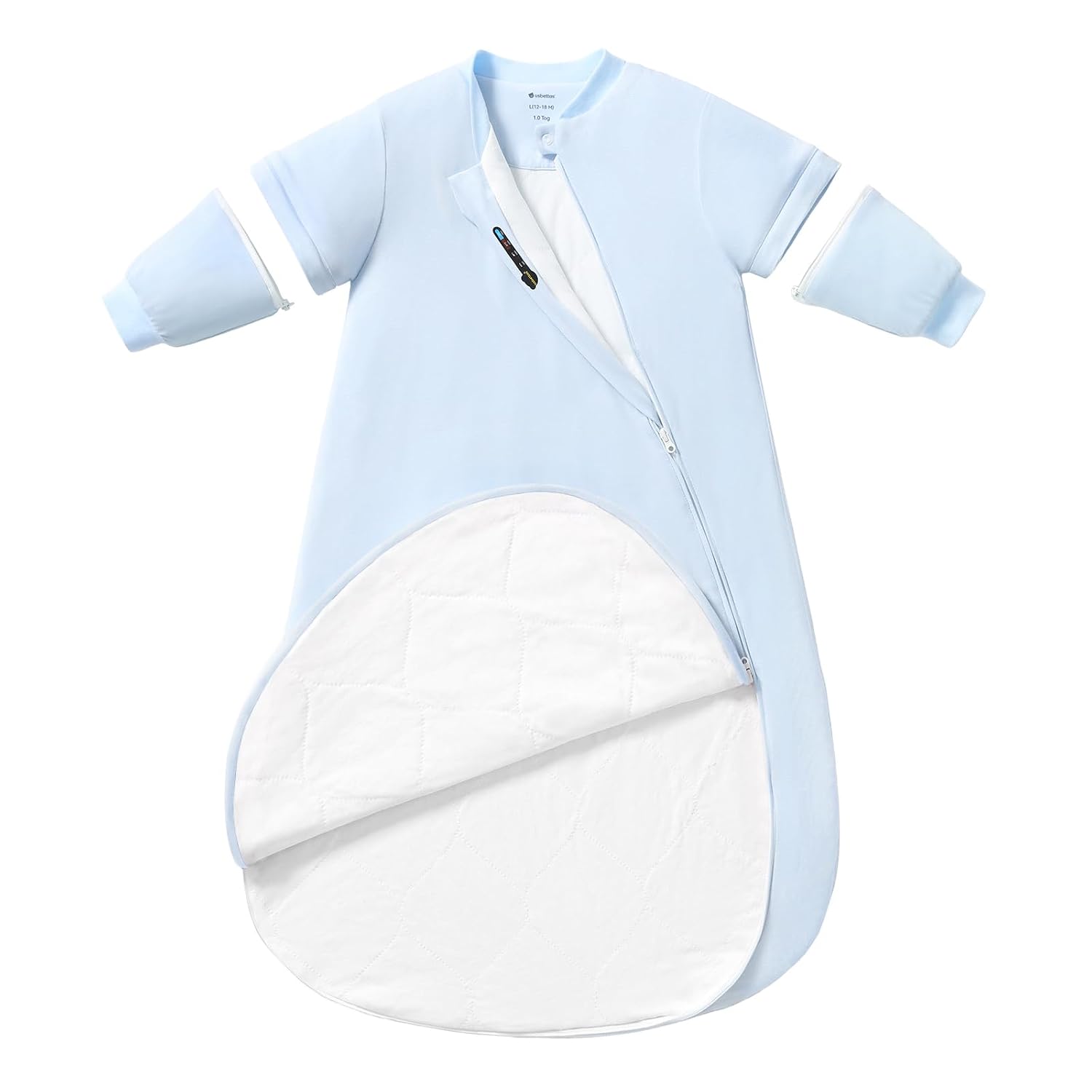 Bamboo Sleep Sack in Baby blue 1.0