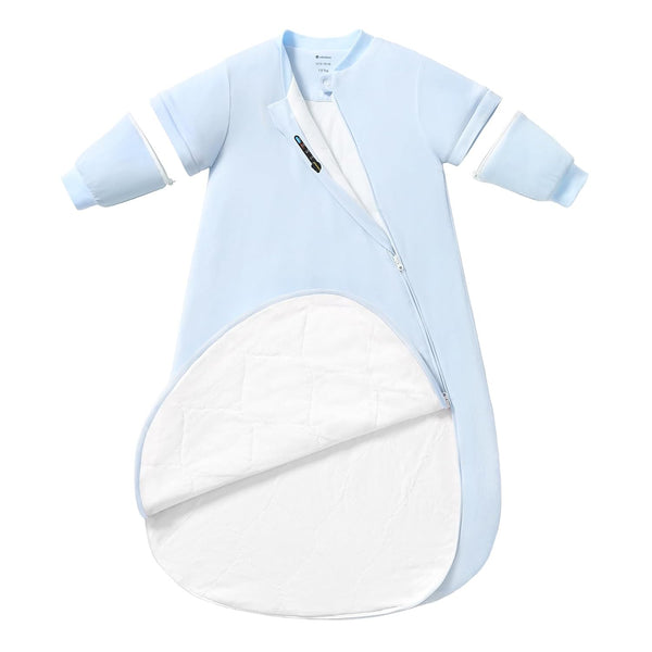 Bamboo Sleep Sack in Baby blue 1.0