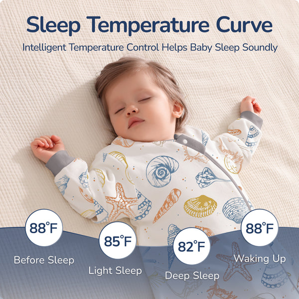 Sleep Sack in Ocean 1.0