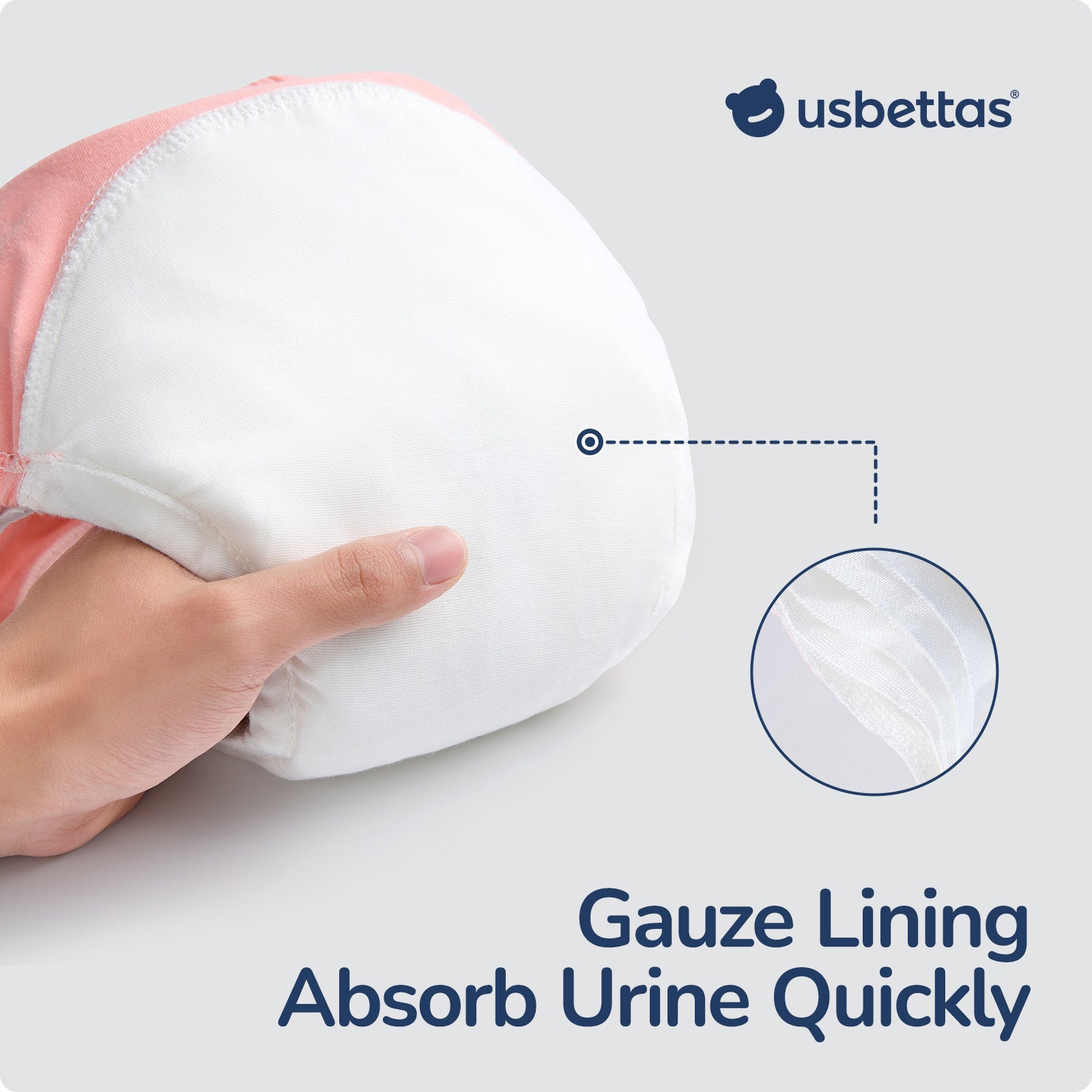 Soft Cotton Reusable Potty Training Pants for Girls 2t,3t,4t,5t,6t