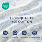 Detachable Sleeves Sleep Sack 1.0 TOG – 100% Cotton (Forest)