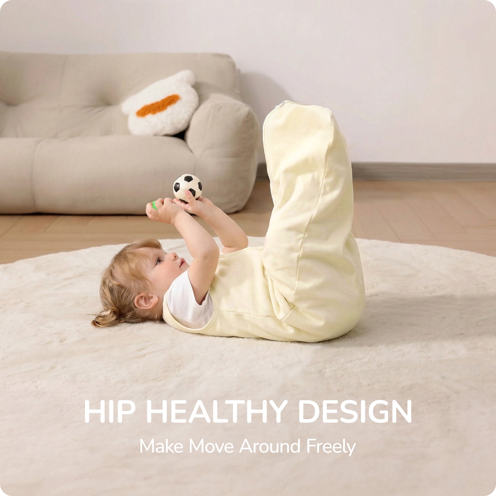 3 Pack Sleeveless Sleep Sack 0.5 TOG – 100% Cotton  （Hot Air Balloon）