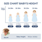 3 Pack Sleeveless Sleep Sack 0.5 TOG – 100% Cotton  （Hot Air Balloon）